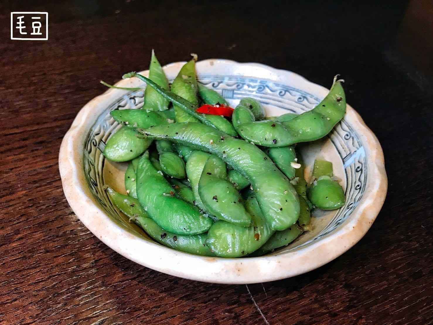 夜貓福利:台北日式居酒屋、宵夜、深夜食堂、小酌聚會推薦-57食堂酒場毛豆