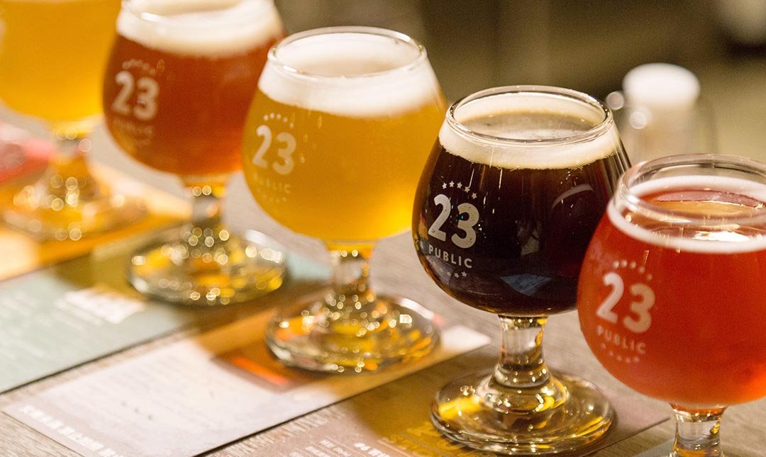 23 public 精酿啤酒 师大店-三人同行 |六小幅   毛豆   蚕豆